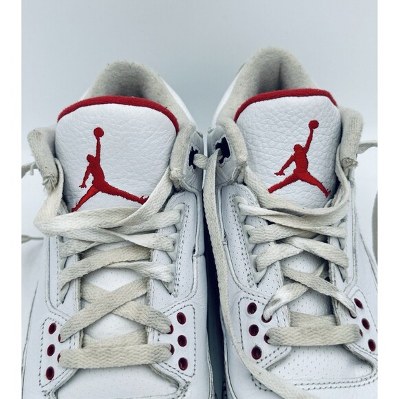 Nike Air Jordan Retro 3 White Cement 88 Men\'s Size 8.5 580775-160 Dunk Contest main image 12